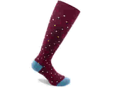 CALZA A COMPRESSIONE GRADUATA GELATO ENERGY RUBINO L 42/45