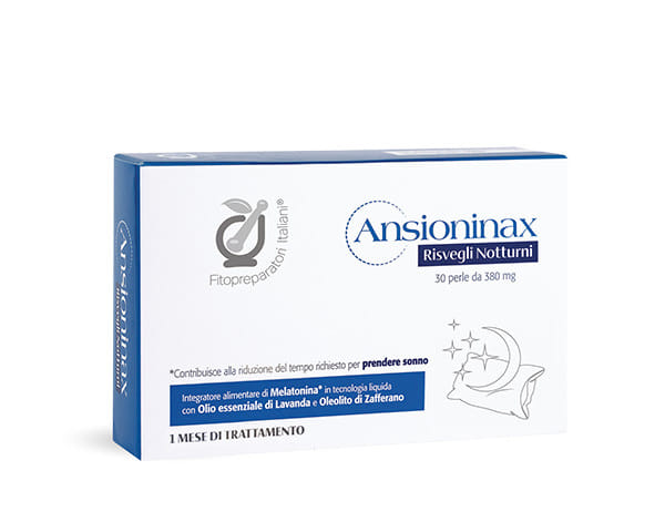 FITOPREPARATORI ITALIANI ANSIONINAX RISVEGLI NOTTURNI 30 PERLE