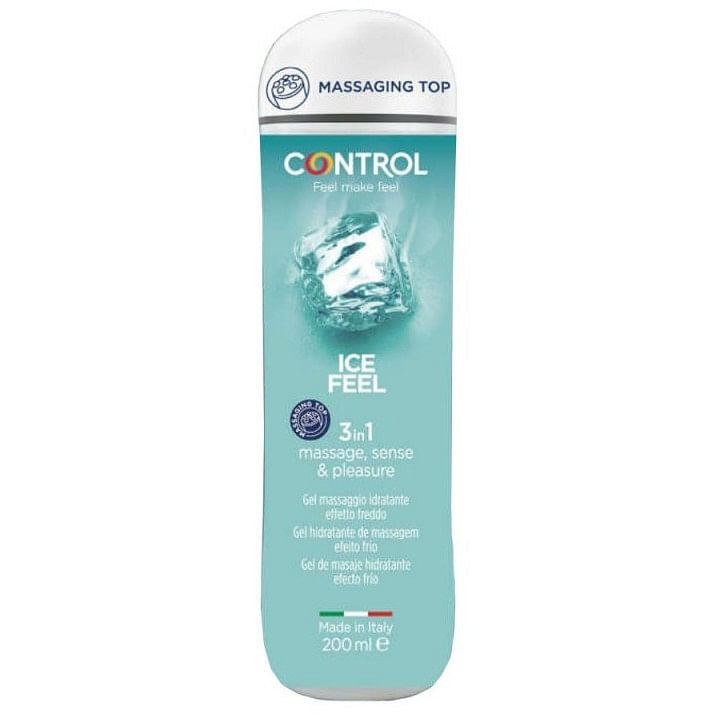 Control Ice Feel Massage Gel 3 In 1