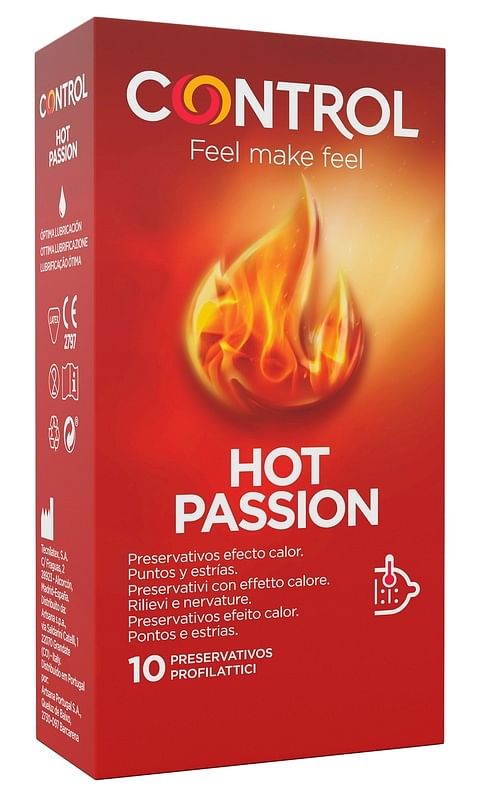 Control Hot Passion 10 Pezzi