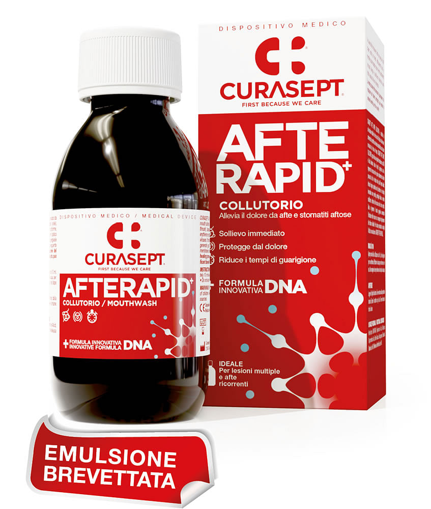 Curasept Collutorio Afte Rapid Dna 125 Ml