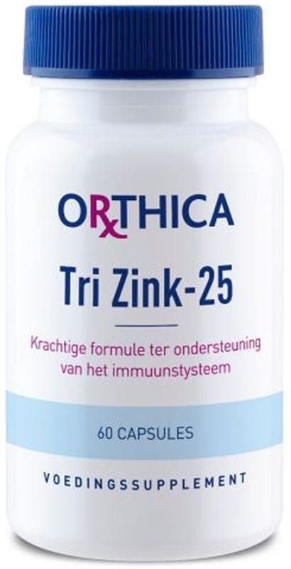TRI ZINK 25MG 60 CAPSULE