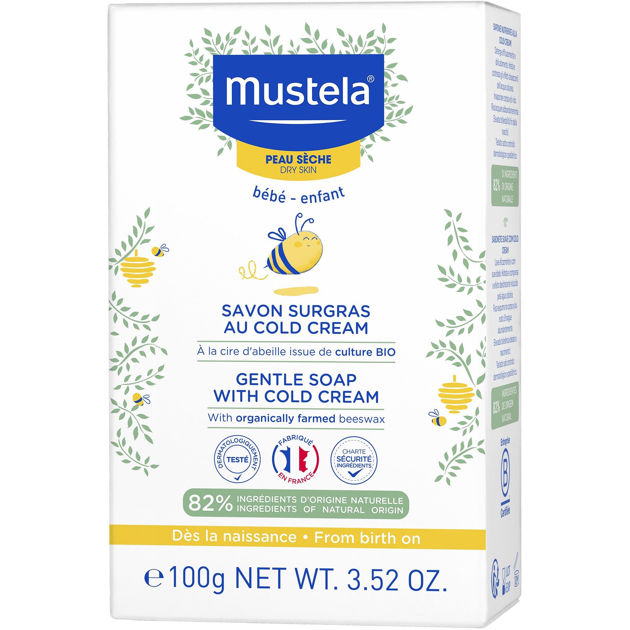 Mustela Sapone Nutriente 100 Ml