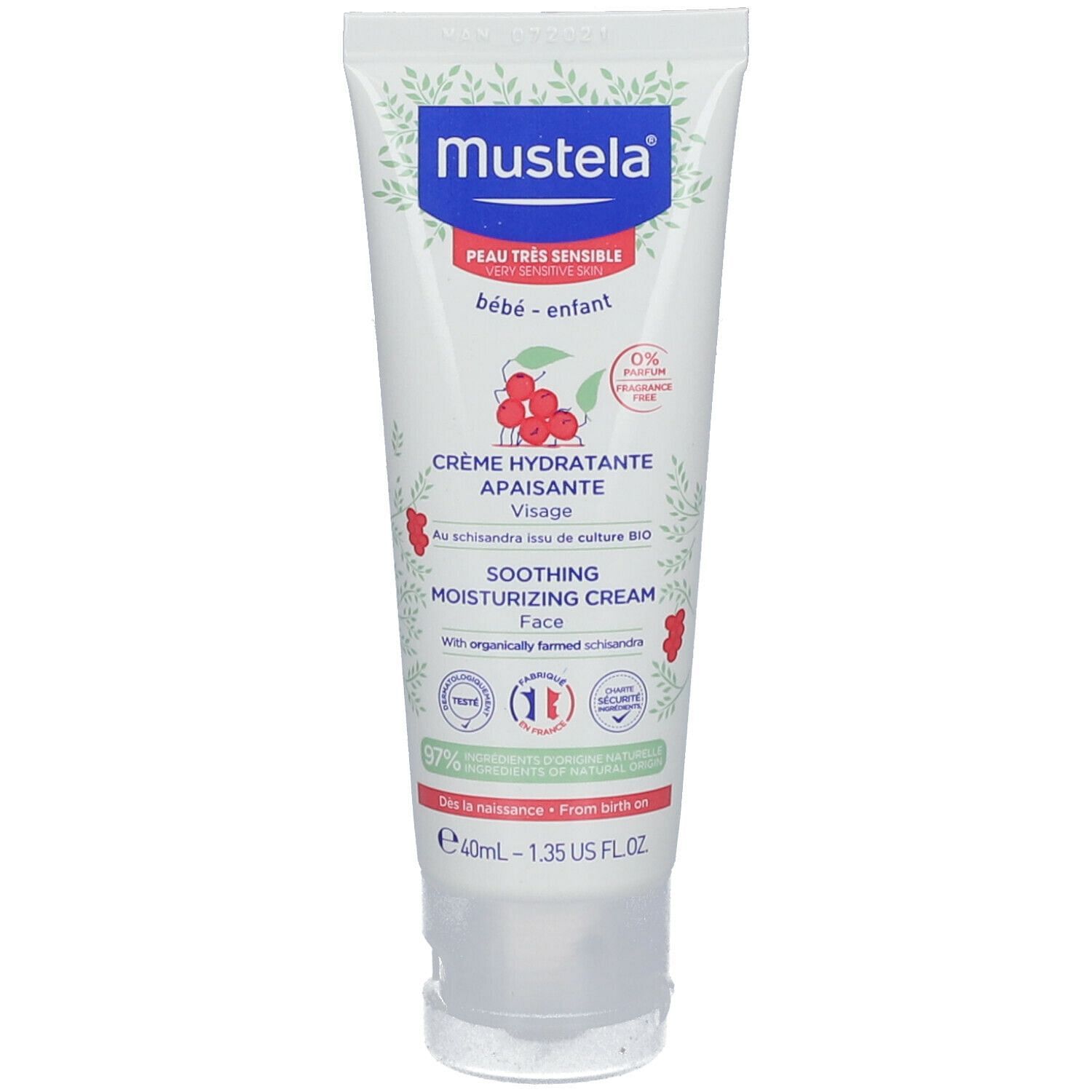 Mustela Crema Viso Lenitiva 40 Ml