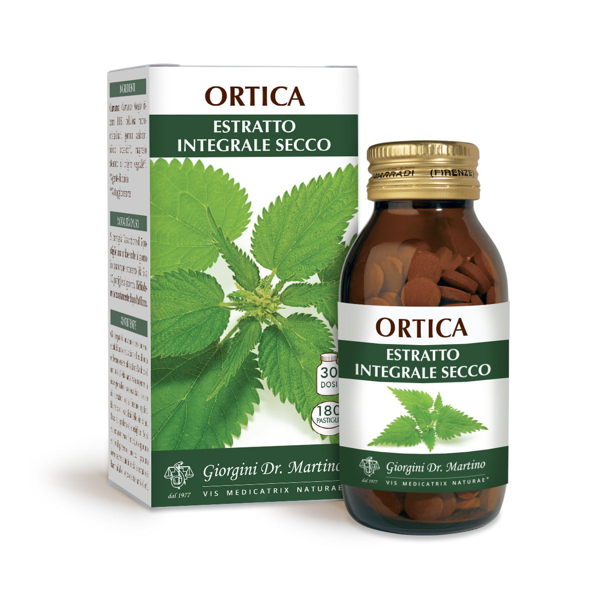 ORTICA ESTRATTO INTEGRALE SECCO 90 G 180 PASTIGLIE