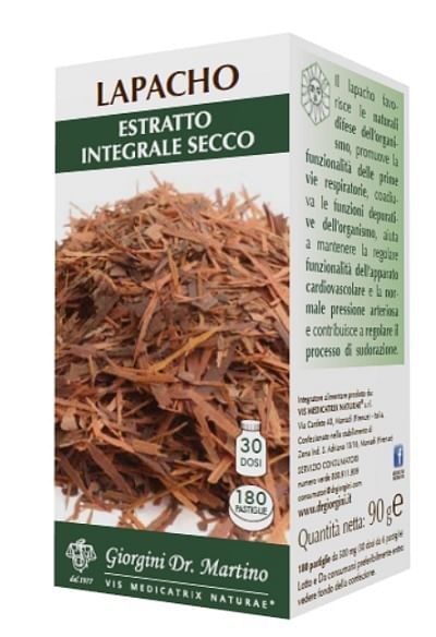 Lapacho Estratto Integrale Secco 90 G 180 Pastiglie