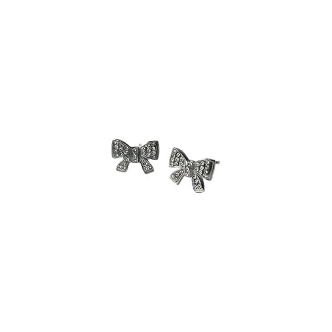 Bjt208 Orecchini Bow Tie Crystal Stainless Steel