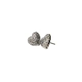 BJT216 ORECCHINI LOVE ME CR STAINLESS STEEL