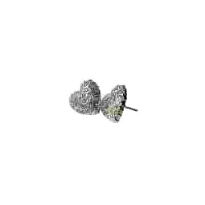 BJT216 ORECCHINI LOVE ME CR STAINLESS STEEL