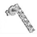 BJT221 ORECCHINI INLINE ZIRCON STAINLESS STEEL