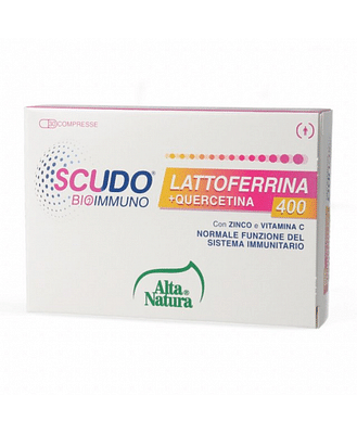 SCUDO LATTOFERRINA + QUERCETINA 400 30 COMPRESSE