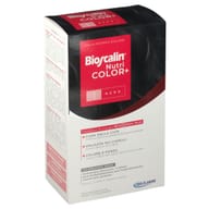 BIOSCALIN NUTRICOLOR PLUS 1 NERO CREMA COLORANTE 40 ML + RIVELATORE CREMA 60 ML + SHAMPOO 12 ML + TRATTAMENTO FINALE BALSAMO 12 ML
