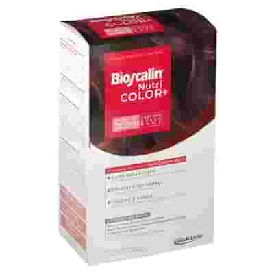 BIOSCALIN NUTRICOLOR PLUS 5,54 CASTANO ROSSO RAME CREMA COLORANTE 40 ML + RIVELATORE CREMA 60 ML + SHAMPOO 12 ML + TRATTAMENTO FINALE BALSAMO 12 ML