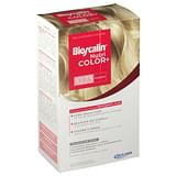 BIOSCALIN NUTRICOLOR PLUS 10,23 SABBIA CREMA COLORANTE 40 ML + RIVELATORE CREMA 60 ML + SHAMPOO 12 ML + TRATTAMENTO FINALE BALSAMO 12 ML