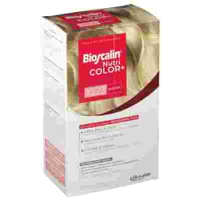 BIOSCALIN NUTRICOLOR PLUS 10,23 SABBIA CREMA COLORANTE 40 ML + RIVELATORE CREMA 60 ML + SHAMPOO 12 ML + TRATTAMENTO FINALE BALSAMO 12 ML