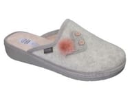 CALZATURA LAUREN HEART FELT-W LIGHT GREY 39 FELTRO COLLEZIONE AW20
