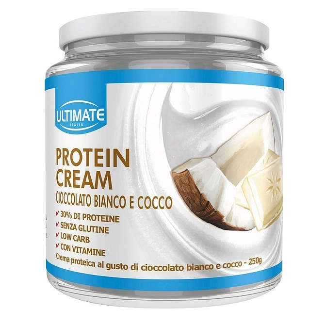 Ultimate Protein Cream Cioccolato Bianco E Cocco 250 G