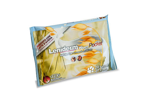 Leniderm Wipes Pocket 20 Pezzi