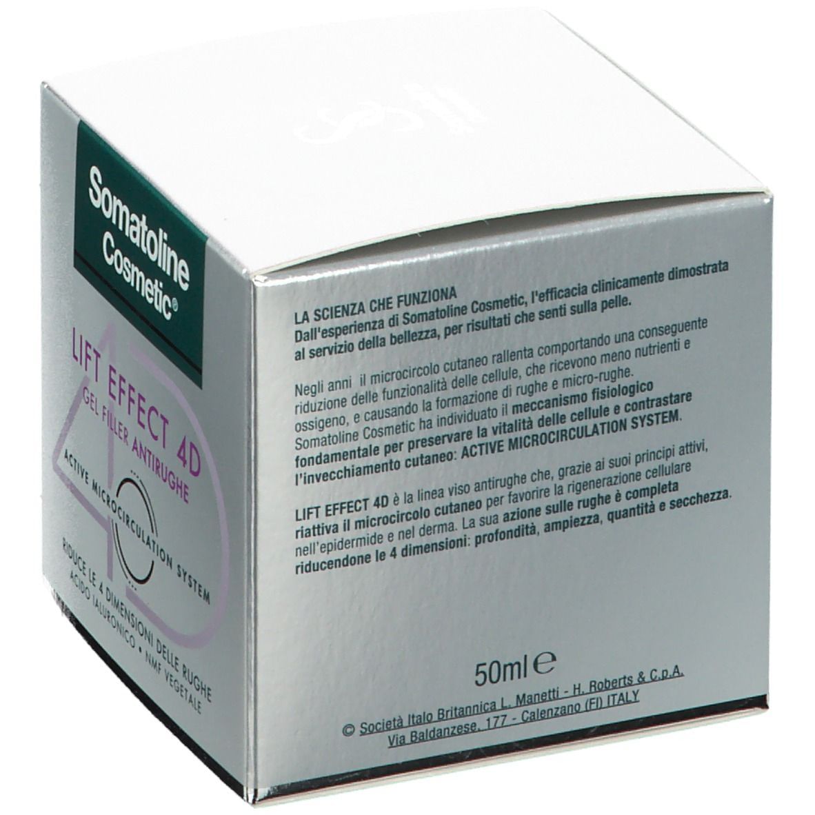 SOMATOLINE SKIN EXPERT 4D GEL FILLER ANTIRUGHE 50 ML