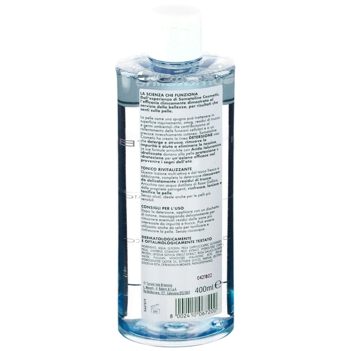 SOMATOLINE C TONICO RIVITALIZZANTE 400 ML