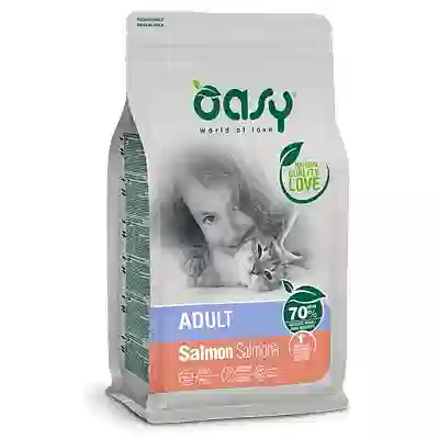 OASY DRY CAT ADULT SALMON 300 G NEW PACK
