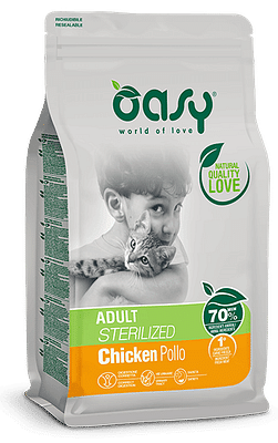 OASY DRY CAT ADULT STERILIZED 7,5 KG NEW PACK