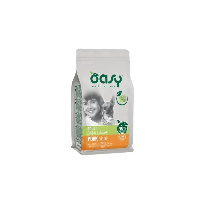OASY DRY DOG OAP ADULT SMALL/MINI MAIALE 2,5 KG NEW PACK