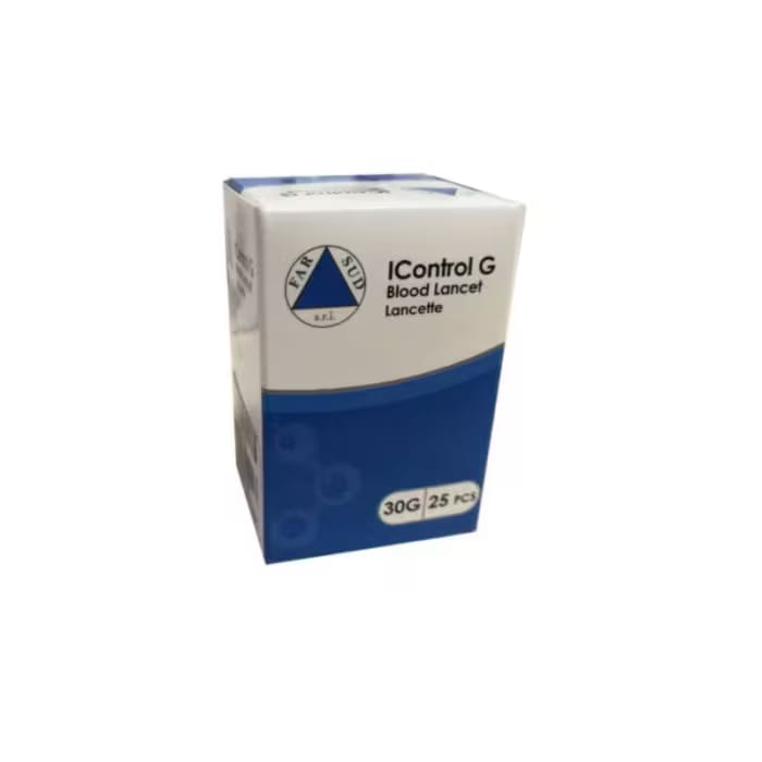 Lancette Pungidito Icontrol G Mini Safety Lancets Gauge 30 25 Pezzi