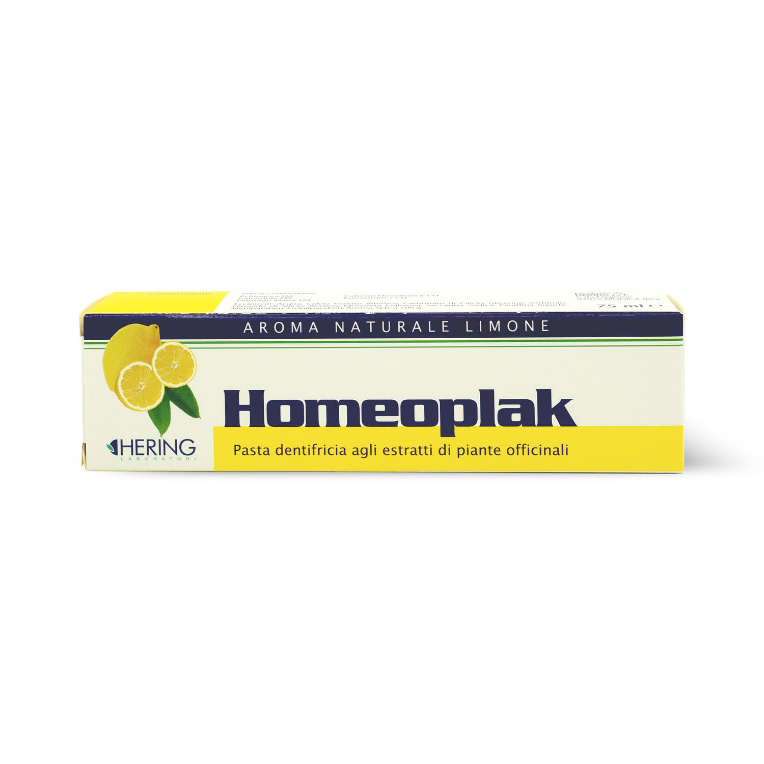 Homeoplak Dentifricio Limone 75 Ml