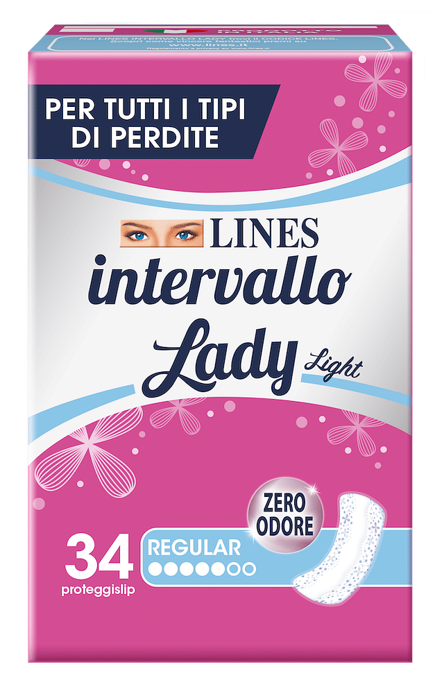 Lines Intervallo Lady Regular 34 Pezzi