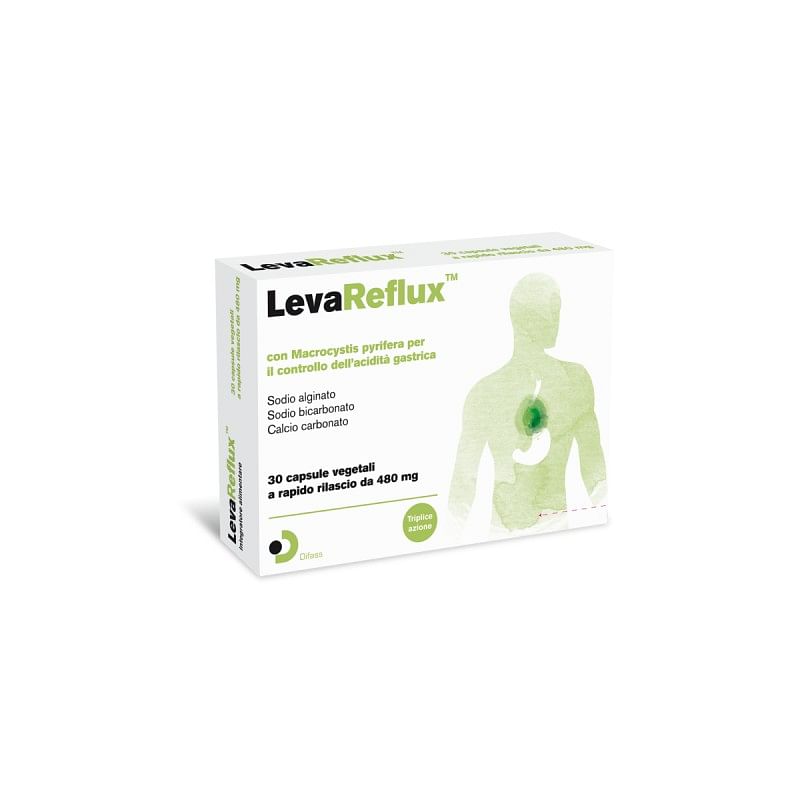 Levareflux 30 Capsule Vegetali A Rapido Rilascio