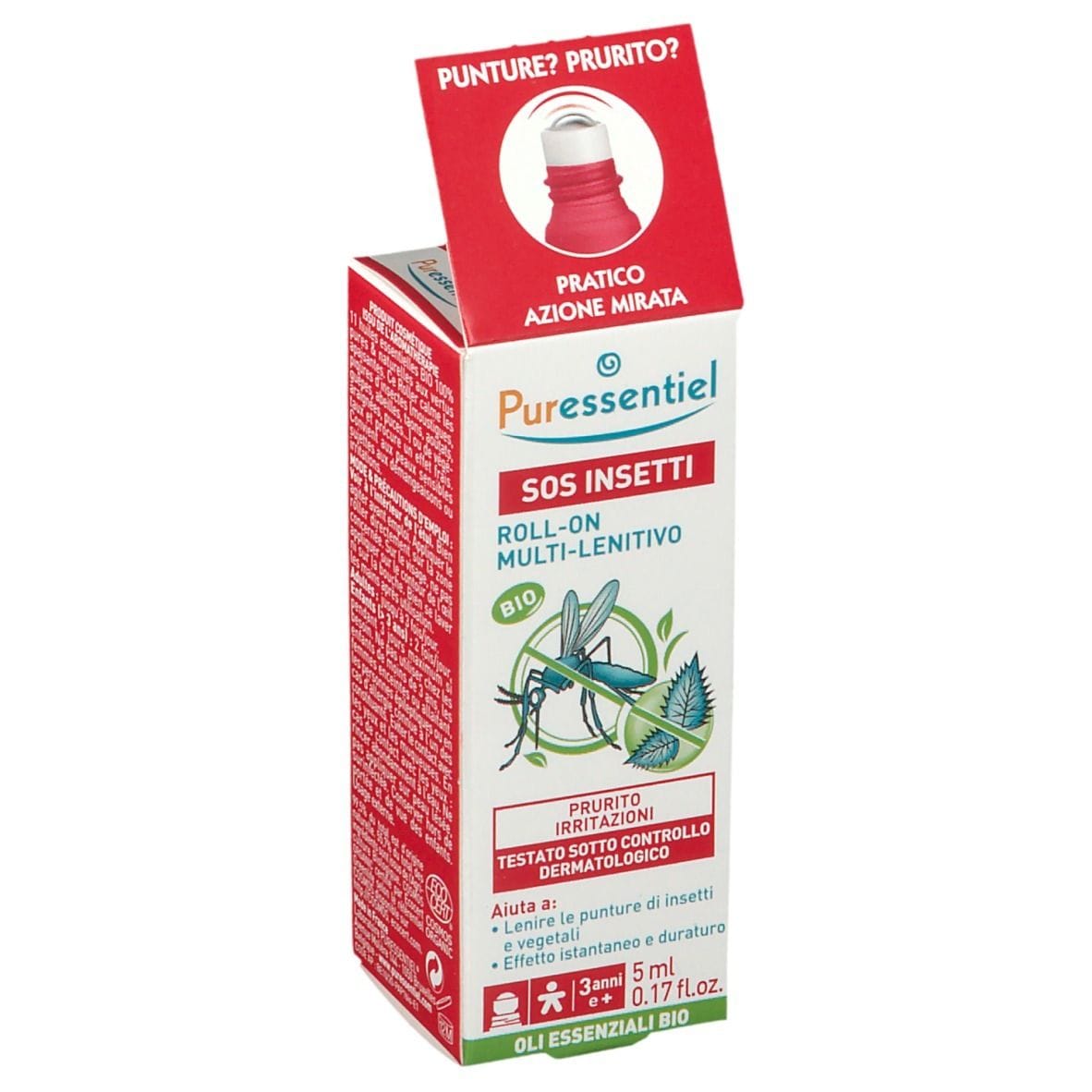 PURESSENTIEL ROLL LENITIVO INSETTI 5 ML