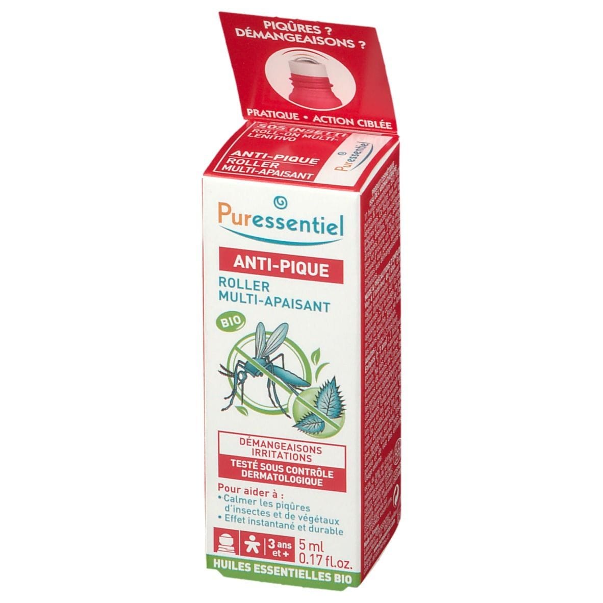 PURESSENTIEL ROLL LENITIVO INSETTI 5 ML