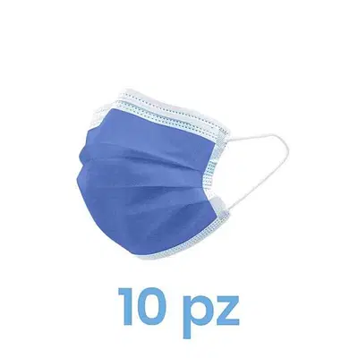 MASCHERINA CHIRURGICA FUTURABABY BLUE 10 PEZZI SINGOLI MASCHERINA CHIRURGICA FUTURABABY BLUE 10 PEZZI SINGOLI