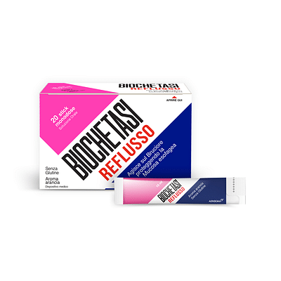 BIOCHETASI REFLUSSO 20 STICK AROMA ARANCIA
