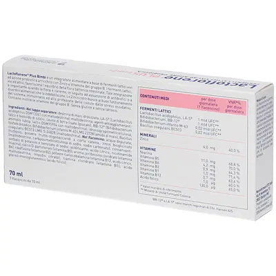 LACTOFLORENE PLUS BIMBI 7 FLACONCINI LACTOFLORENE PLUS BIMBI 7 FLACONCINI