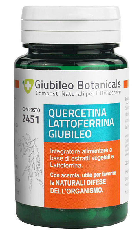 Quercetina Lattoferrina Giubileo 30 Capsule