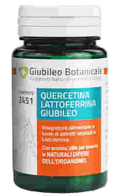 QUERCETINA LATTOFERRINA GIUBILEO 30 CAPSULE