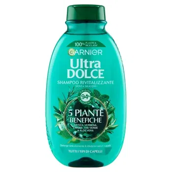 GARNIER ULTRA DOLCE SHAMPOO 5 PIANTE 250 ML