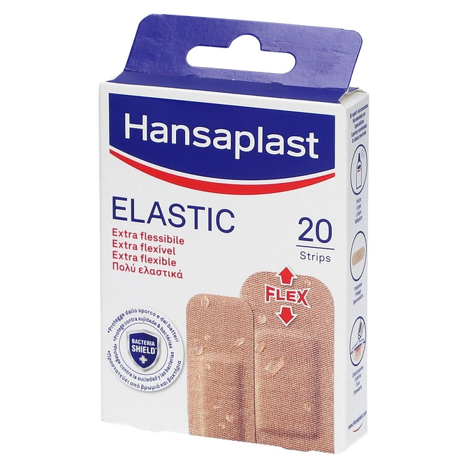 Hansaplast Elastic/Fabric 20 Strips Assortiti