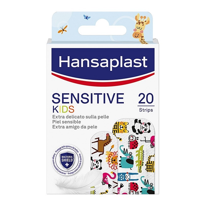 Cerotto Hansaplast Sensitive Kids 20 Pezzi Assortiti