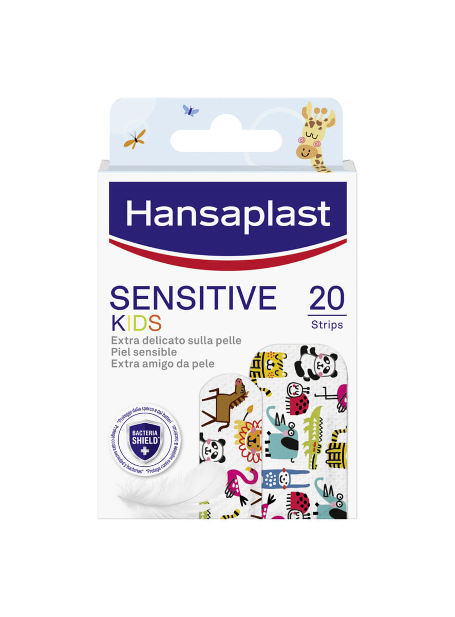 Hansaplast Kids Sensitive Animals Cerotti Bambino 20 Pezzi Assortiti-image