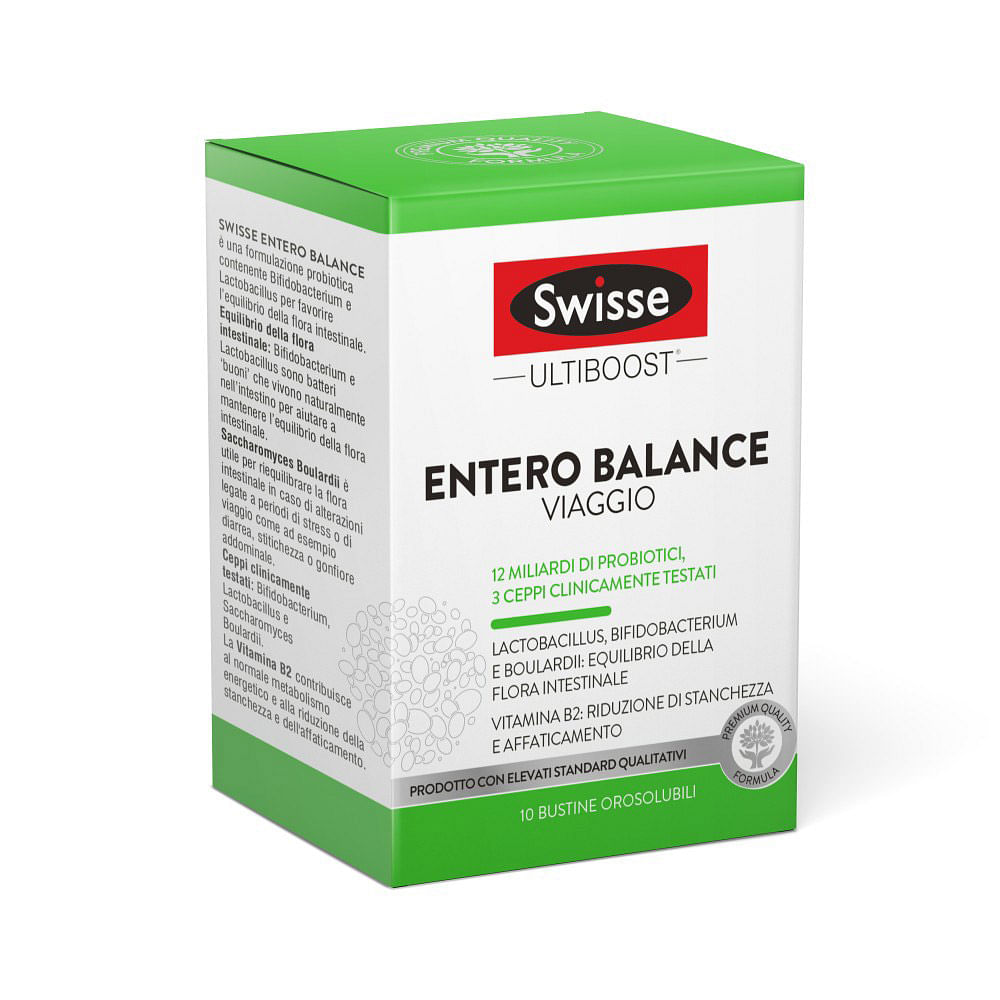 Swisse Entero Balance Viaggio 10 Bustine