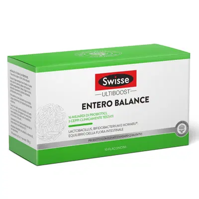 SWISSE ENTERO BALANCE LIQUIDO 10 FLACONCINI SWISSE ENTERO BALANCE LIQUIDO 10 FLACONCINI