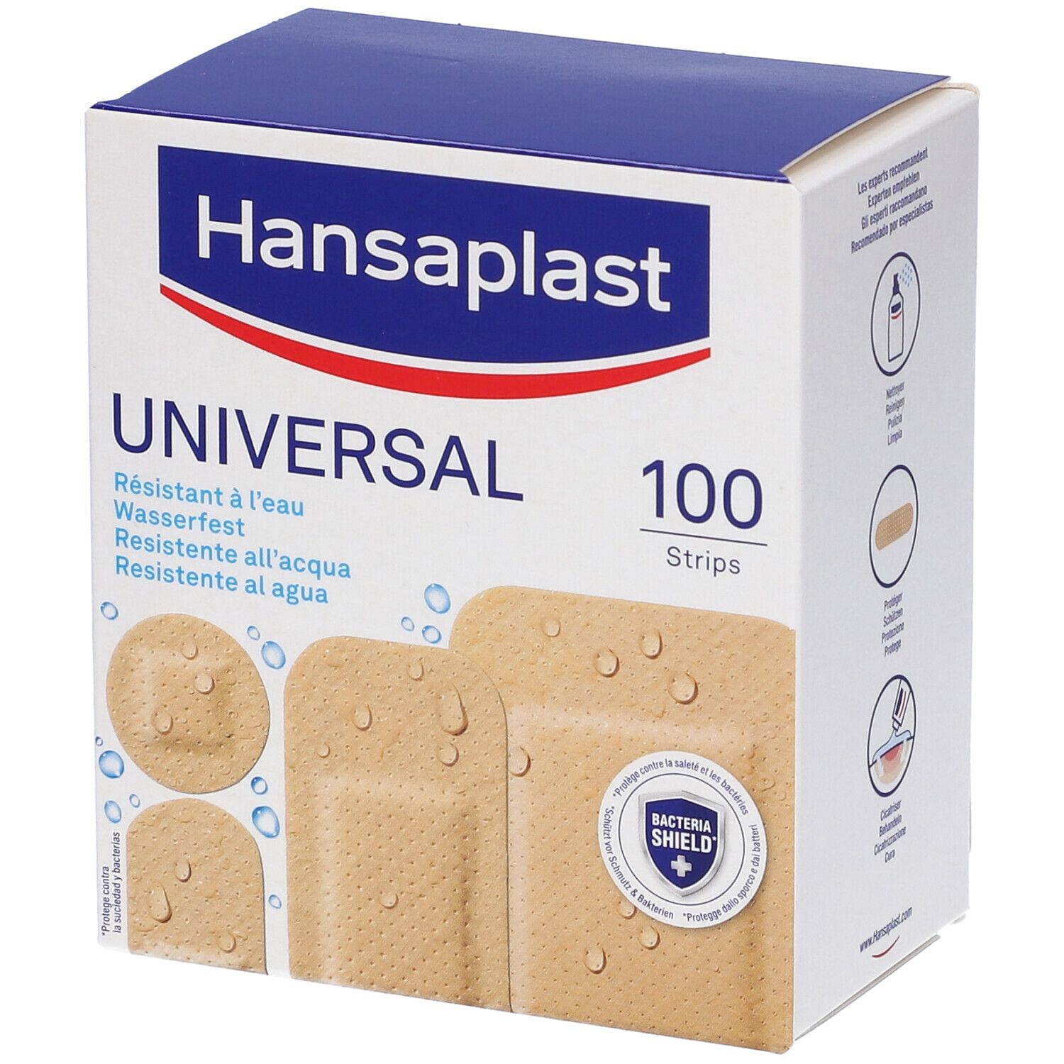 Cerotti Hansaplast Universal Plastic 100 Pezzi