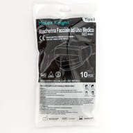 MOLEX KNIGHT MASK MK003 MASCHERINA CHIRURGICA TIPO II 3 STRATI MONOUSO NON STERILE IN TESSUTO NON TESSUTO 10 PEZZI