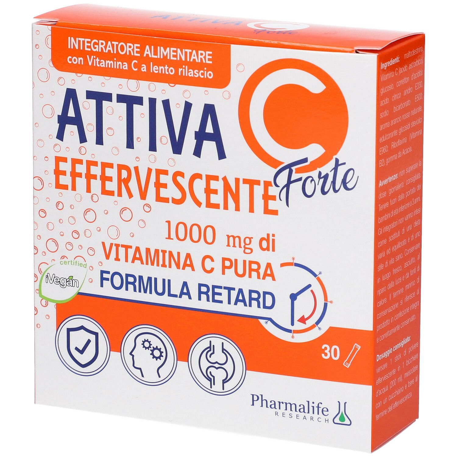 Attiva C Forte Effervescente 30 Stick