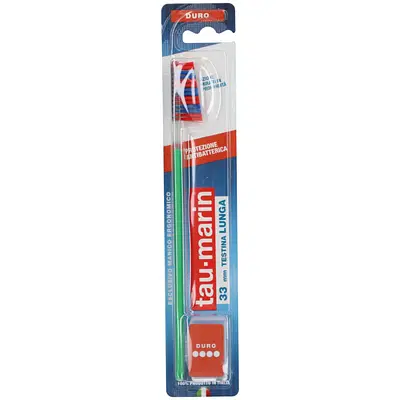 TAUMARIN SPAZZOLINO SCALARE 33 DURO CON ANTIBATTERICO TAUMARIN SPAZZOLINO SCALARE 33 DURO CON ANTIBATTERICO