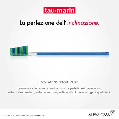 TAUMARIN SPAZZOLINO SCALARE 33 MEDIO CON ANTIBATTERICO TAUMARIN SPAZZOLINO SCALARE 33 MEDIO CON ANTIBATTERICO