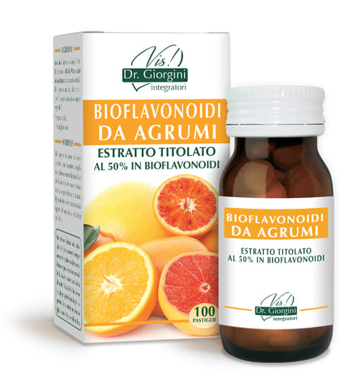 BIOFLAVONOIDI DA AGRUMI ESTRATTO TITOLATO 100 PASTIGLIE